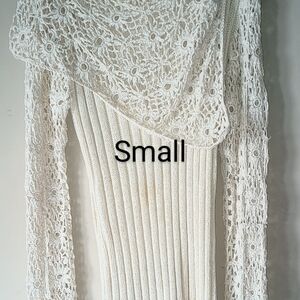 Lace sweater